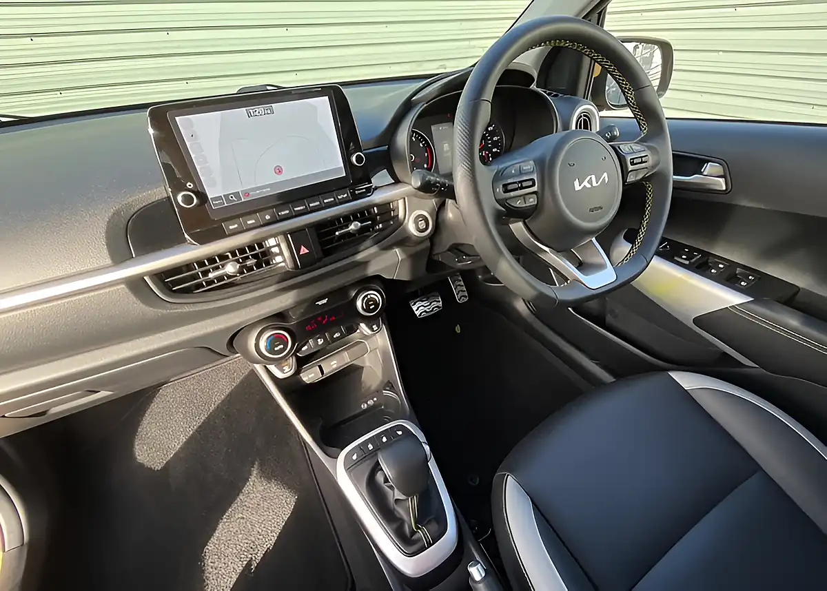 Used 2022 Kia Picanto X-Line S Yellow - Interior and Exterior details 10