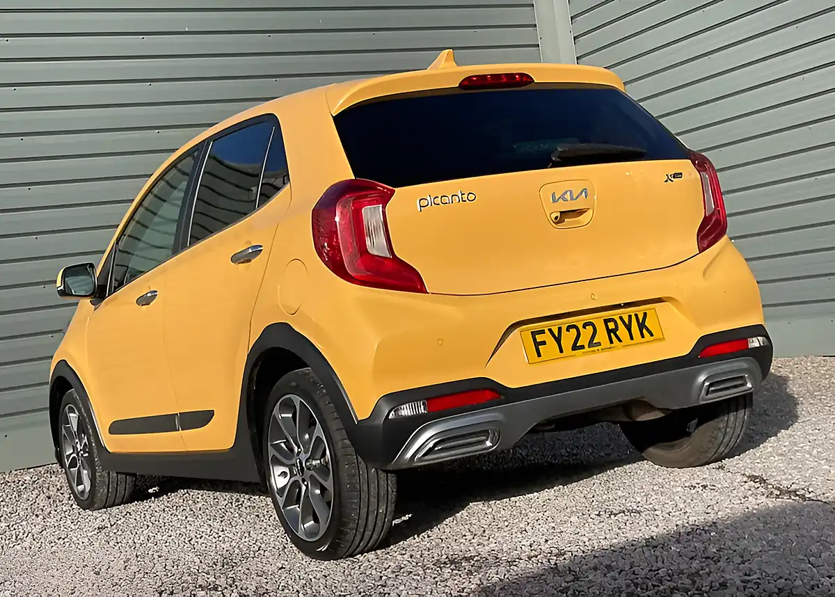 Used 2022 Kia Picanto X-Line S Yellow - Interior and Exterior details 11