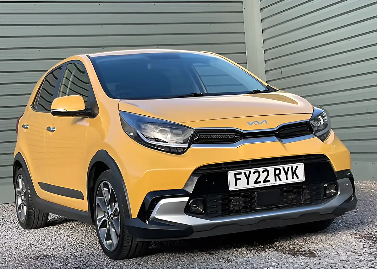 Used 2022 Kia Picanto X-Line S Yellow - Interior and Exterior details 5