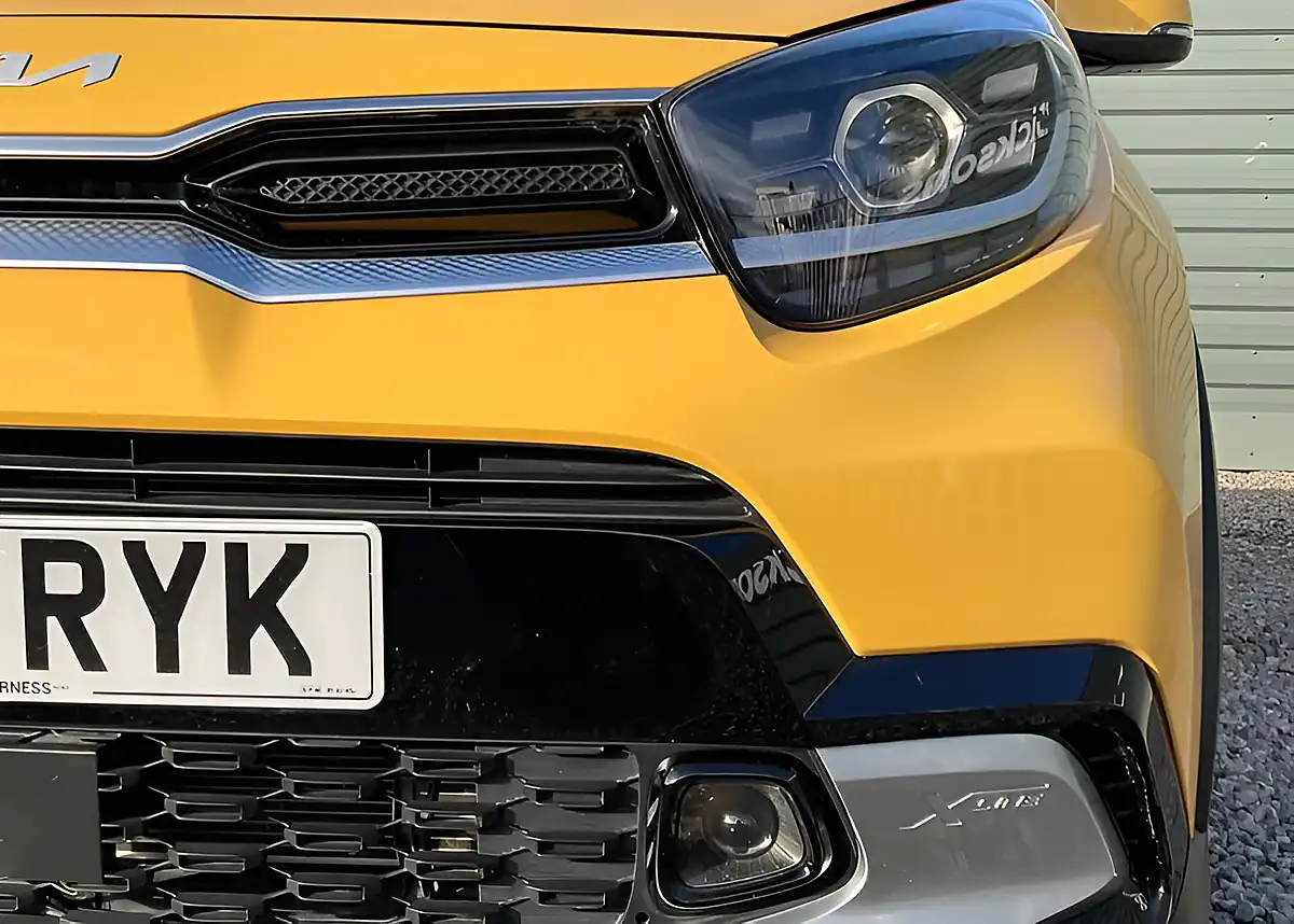 Used 2022 Kia Picanto X-Line S Yellow - Interior and Exterior details 7