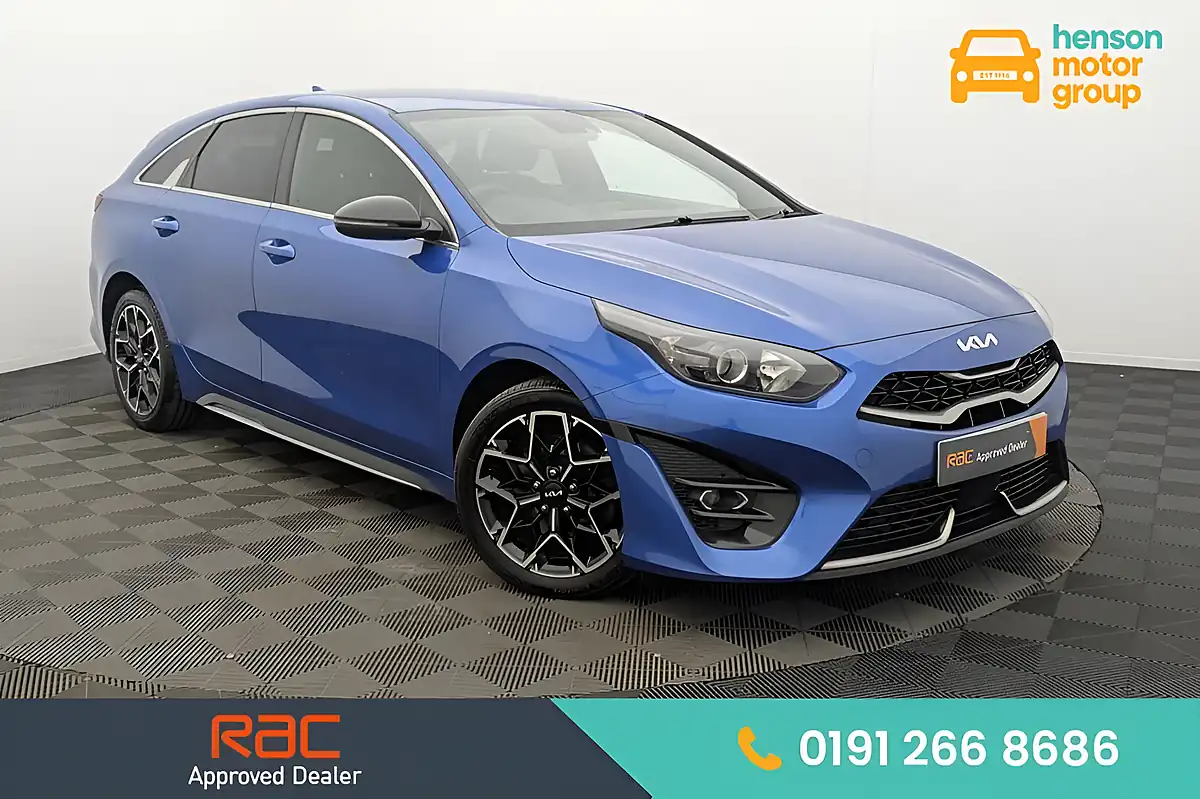 Used 2022 Kia Proceed GT-Line Shooting Brake Blue - Front View