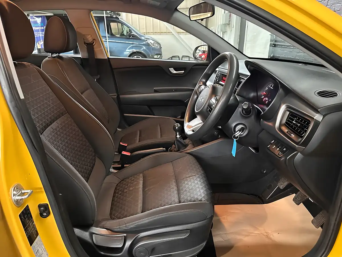 Used 2022 Kia Rio 1 Yellow Zest - Interior and Exterior details 8