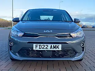 Used 2022 Kia Rio 2 Grey - Interior and Exterior details 11