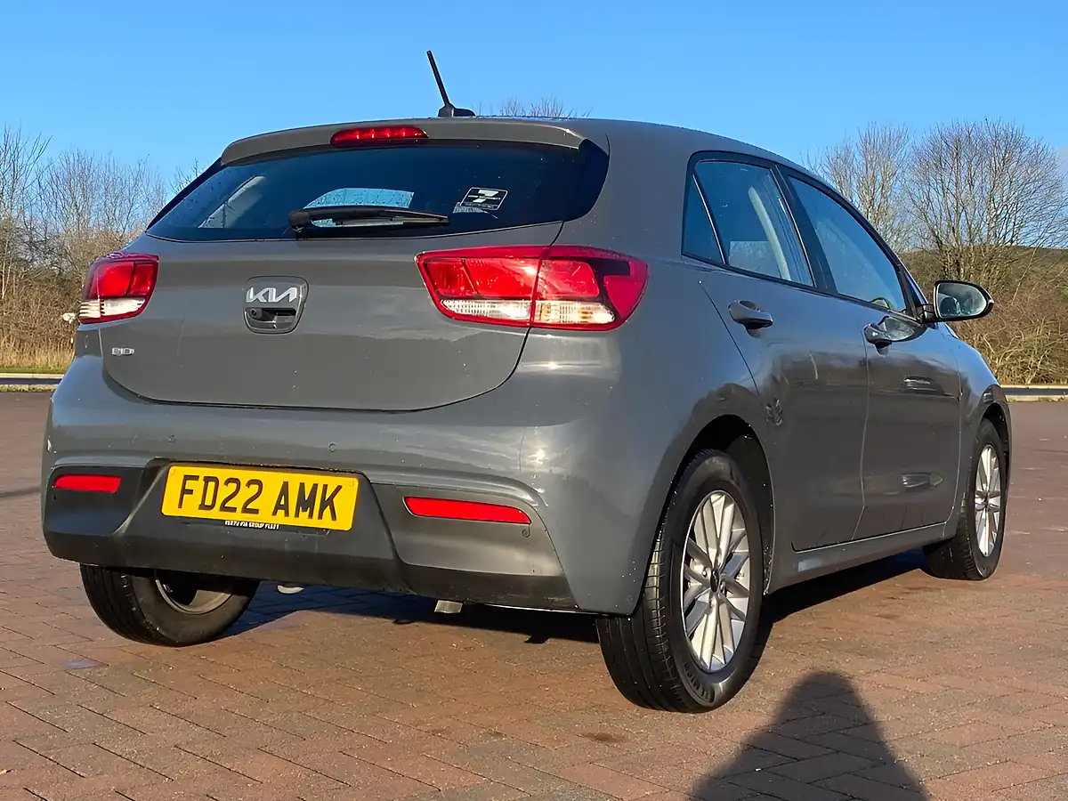 Used 2022 Kia Rio 2 Grey - Interior and Exterior details 4