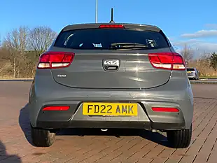 Used 2022 Kia Rio 2 Grey - Interior and Exterior details 5