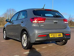 Used 2022 Kia Rio 2 Grey - Interior and Exterior details 7
