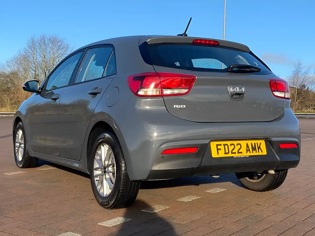Used 2022 Kia Rio 2 Grey - Interior and Exterior details 7