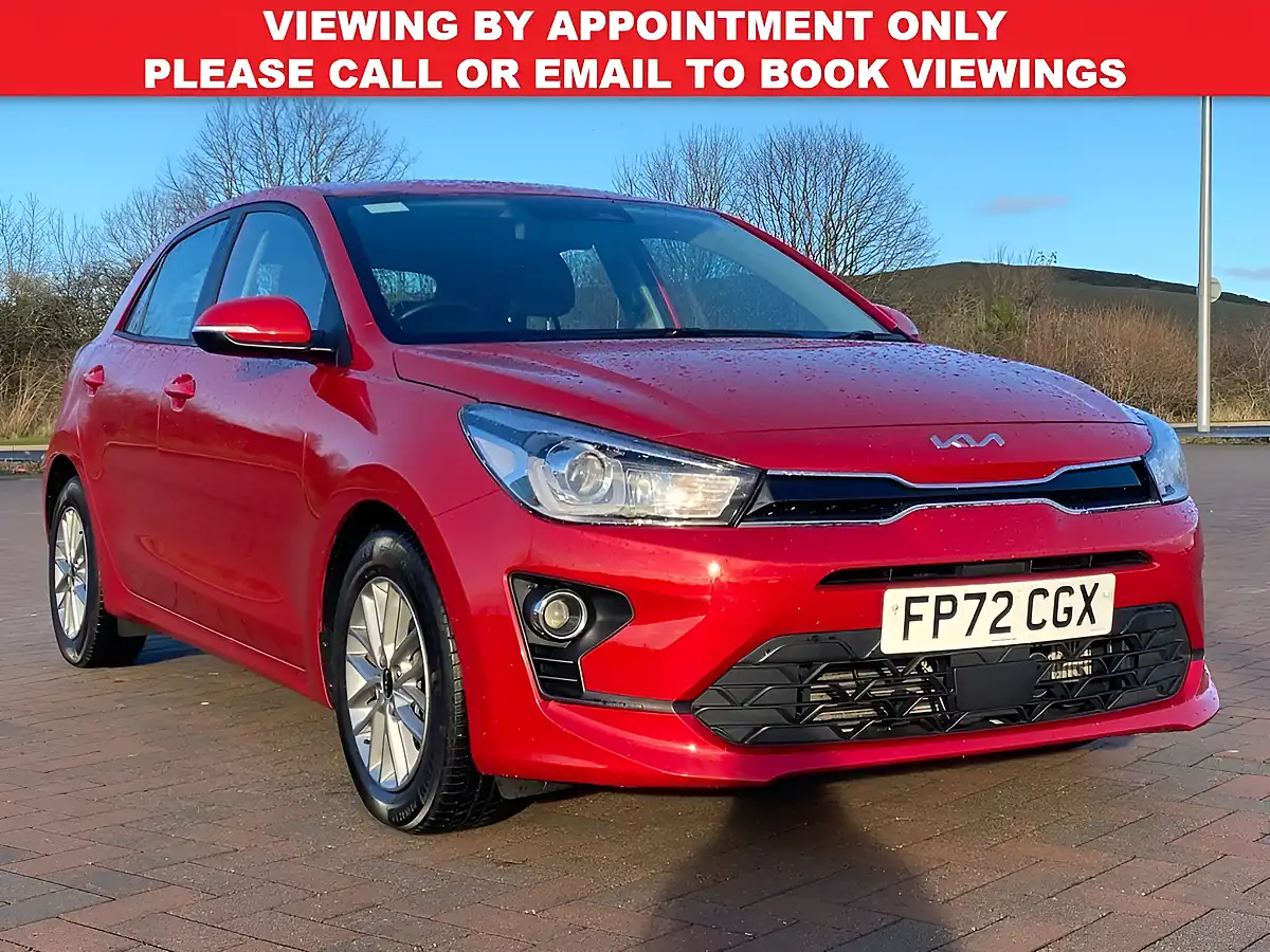 Used 2022 Kia Rio 2 Red - Front View