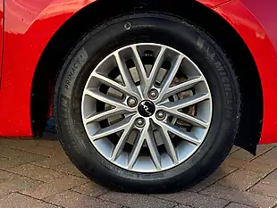 Used 2022 Kia Rio 2 Red - Interior and Exterior details 13