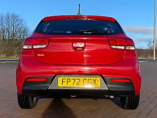 Used 2022 Kia Rio 2 Red - Interior and Exterior details 5
