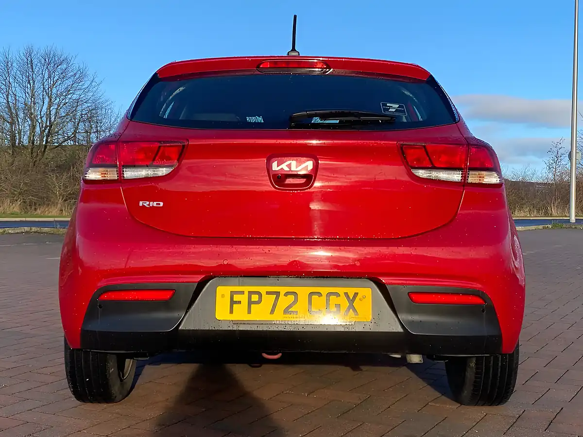 Used 2022 Kia Rio 2 Red - Interior and Exterior details 5