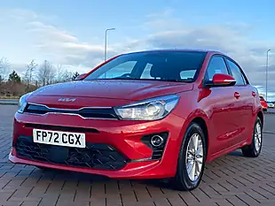 Used 2022 Kia Rio 2 Red - Interior and Exterior details 9