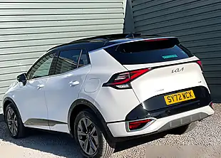Used 2022 Kia Sportage GT-Line S White - Interior and Exterior details 6