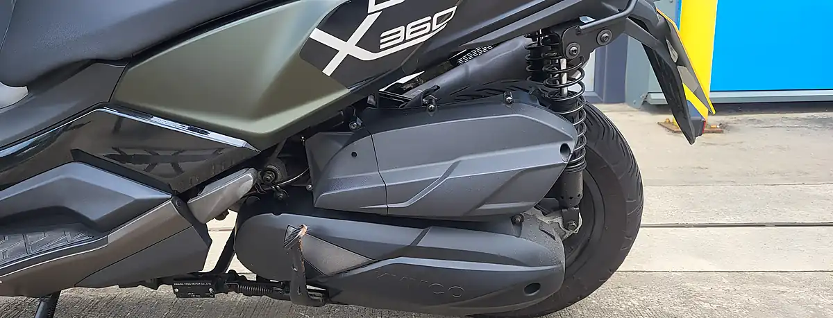 Used 2022 Kymco Dtx 360 Green - Interior and Exterior details 3