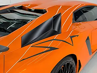 Used 2022 Lamborghini Aventador Superveloce Orange - Interior and Exterior details 12