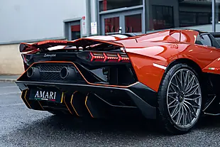 Used 2022 Lamborghini Aventador Ultimae Roadster Arancio Bruciato - Interior and Exterior details 10