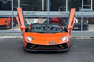 Used 2022 Lamborghini Aventador Ultimae Roadster Arancio Bruciato - Interior and Exterior details 18