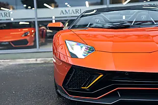 Used 2022 Lamborghini Aventador Ultimae Roadster Arancio Bruciato - Interior and Exterior details 7