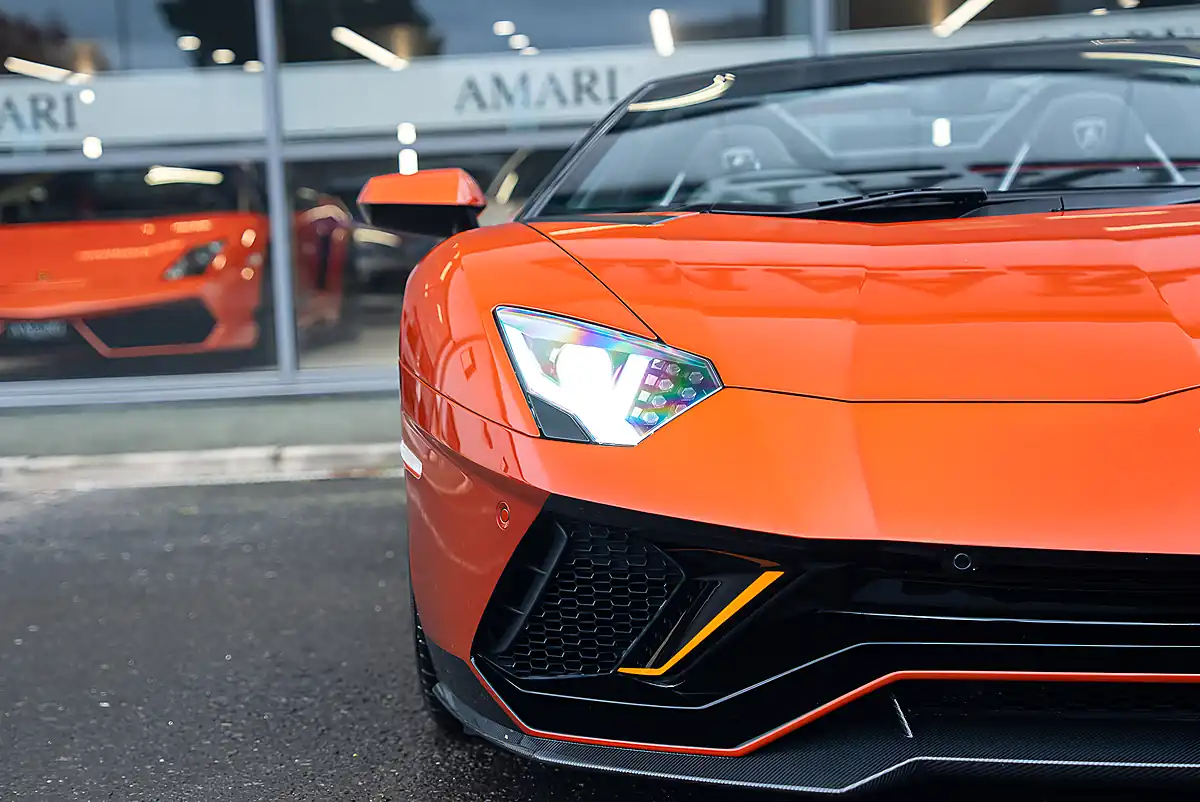 Used 2022 Lamborghini Aventador Ultimae Roadster Arancio Bruciato - Interior and Exterior details 7