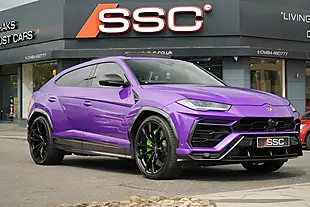 Used 2022 Lamborghini Urus Viola Pasifae - Interior and Exterior details 3
