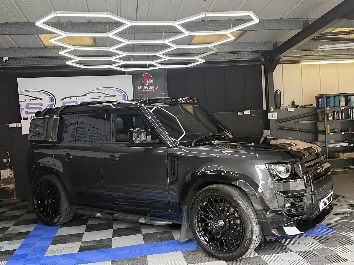 Used 2022 Land Rover Defender 110 Carpathian Edition Grey - Interior and Exterior details 11