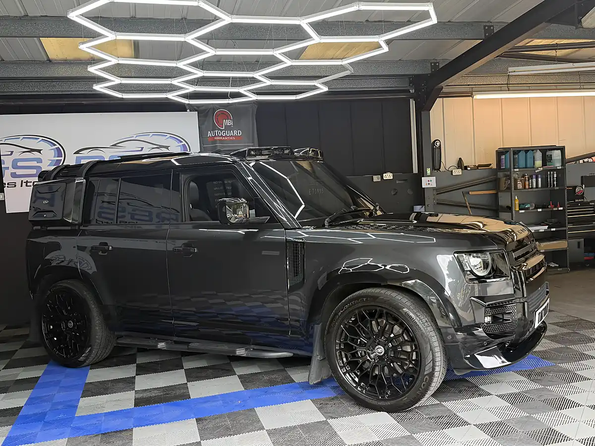 Used 2022 Land Rover Defender 110 Carpathian Edition Grey - Interior and Exterior details 12