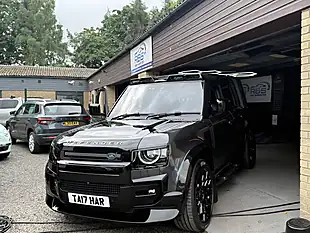 Used 2022 Land Rover Defender 110 Carpathian Edition Grey - Interior and Exterior details 19