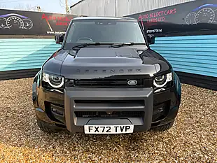 Used 2022 Land Rover Defender 110 Se Hard Top Santorini Black - Interior and Exterior details 11