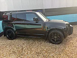Used 2022 Land Rover Defender 110 Se Hard Top Santorini Black - Interior and Exterior details 3