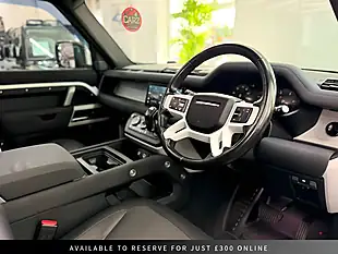 Used 2022 Land Rover Defender 110 X-Dynamic S White - Interior and Exterior details 11