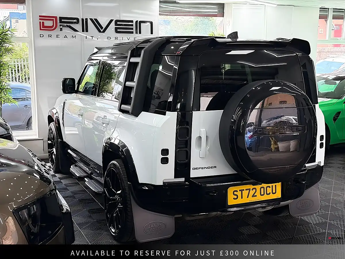 Used 2022 Land Rover Defender 110 X-Dynamic S White - Interior and Exterior details 2