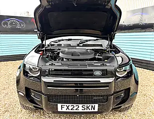 Used 2022 Land Rover Defender 110 X-Dynamic Se Santorini Black - Interior and Exterior details 10