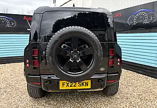 Used 2022 Land Rover Defender 110 X-Dynamic Se Santorini Black - Interior and Exterior details 12