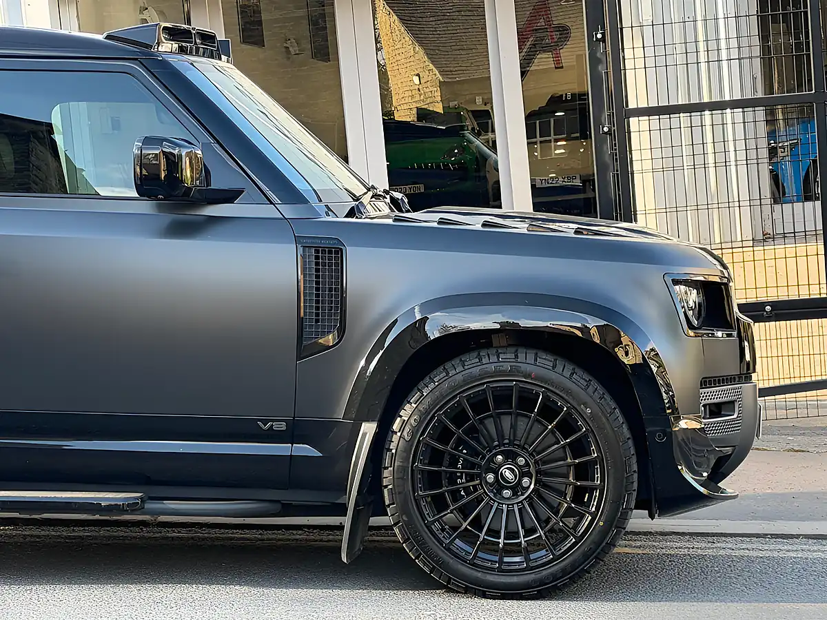 Used 2022 Land Rover Defender 90 Carpathian Edition Grey - Interior and Exterior details 13