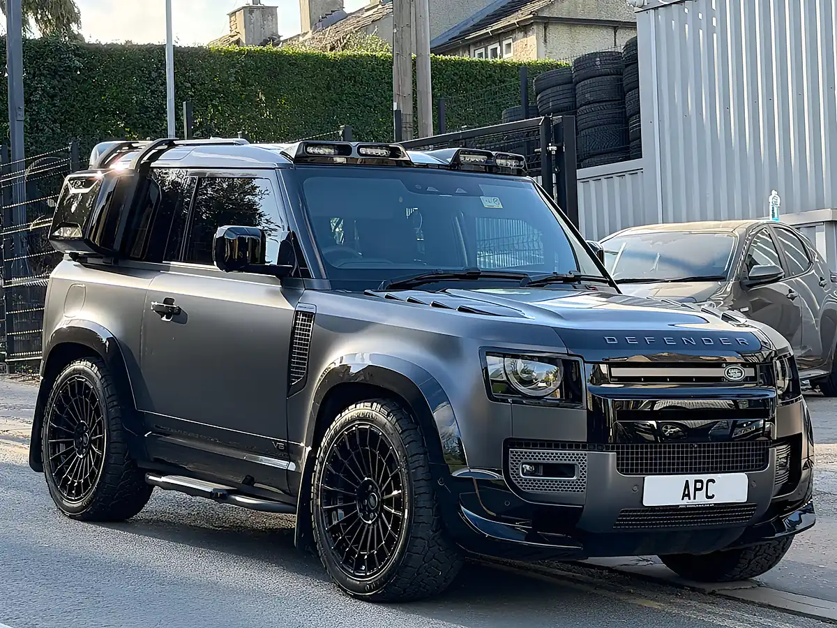 Used 2022 Land Rover Defender 90 Carpathian Edition Grey - Interior and Exterior details 8