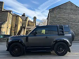 Used 2022 Land Rover Defender 90 Carpathian Edition Grey - Interior and Exterior details 9
