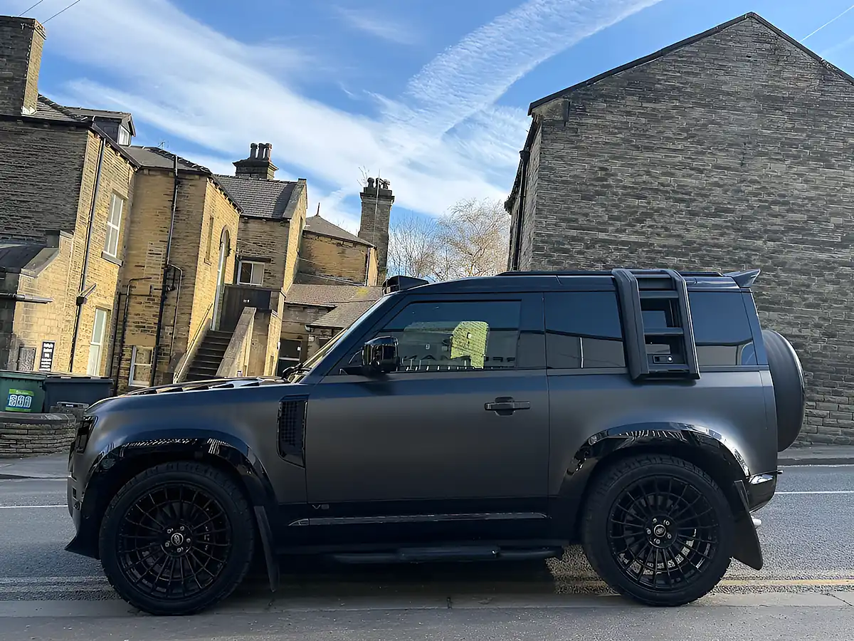 Used 2022 Land Rover Defender 90 Carpathian Edition Grey - Interior and Exterior details 9