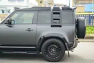 Used 2022 Land Rover Defender 90 Carpathian Edition Grey - Interior and Exterior details 10