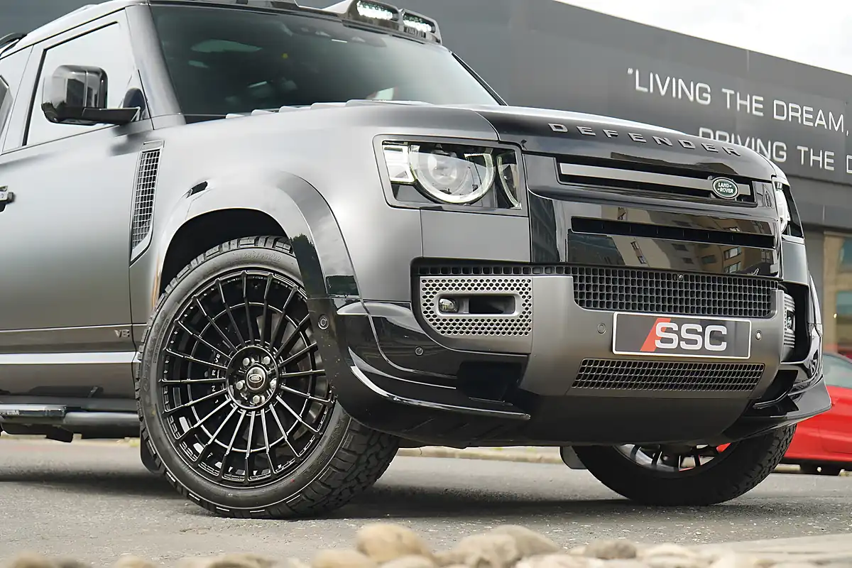 Used 2022 Land Rover Defender 90 Carpathian Edition Grey - Interior and Exterior details 18