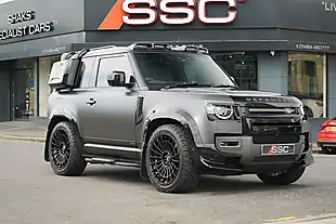 Used 2022 Land Rover Defender 90 Carpathian Edition Grey - Interior and Exterior details 4