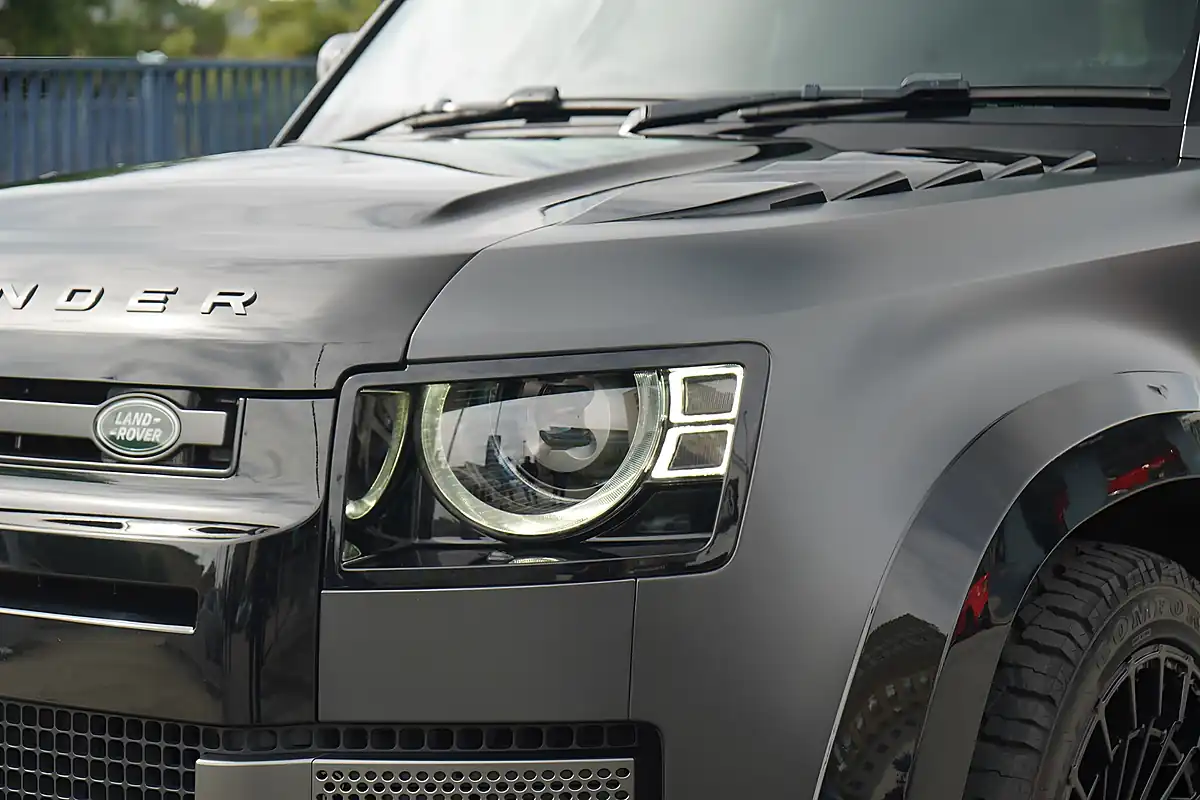Used 2022 Land Rover Defender 90 Carpathian Edition Grey - Interior and Exterior details 9