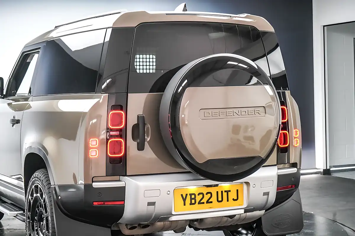 Used 2022 Land Rover Defender 90 Hard Top Gondwana Stone - Interior and Exterior details 12