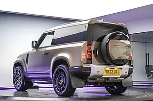 Used 2022 Land Rover Defender 90 Hard Top Gondwana Stone - Interior and Exterior details 14