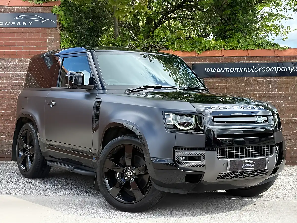 Used 2022 Land Rover Defender Carpathian Edition Carpathian Grey - Front View