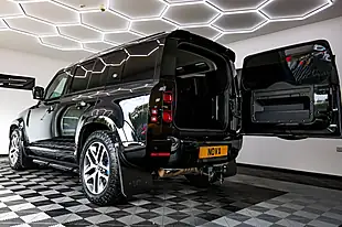 Used 2022 Land Rover Defender Xs Edition Santorini Black - Interior and Exterior details 13
