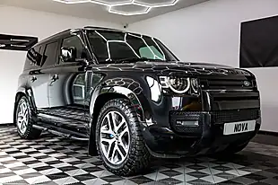 Used 2022 Land Rover Defender Xs Edition Santorini Black - Interior and Exterior details 3