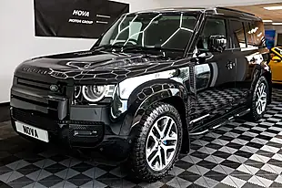 Used 2022 Land Rover Defender Xs Edition Santorini Black - Interior and Exterior details 7