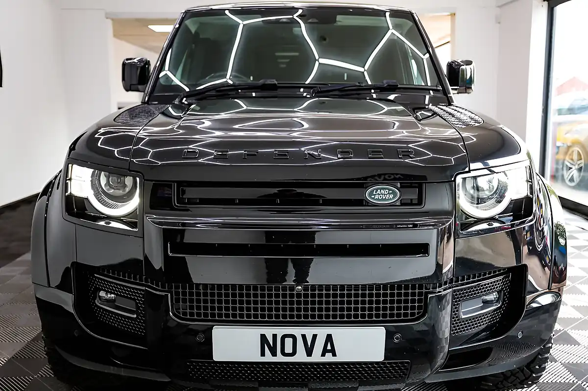 Used 2022 Land Rover Defender Xs Edition Santorini Black - Interior and Exterior details 8