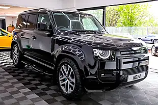 Used 2022 Land Rover Defender Xs Edition Santorini Black - Interior and Exterior details 9