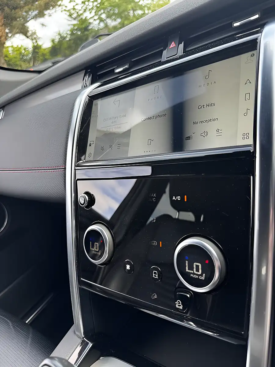 Used 2022 Land Rover Discovery Sport R-Dynamic S Plus Santorini Metallic Black - Interior and Exterior details 18